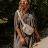 Call Me Cutie Chambray Tunic Dress in Vintage Black Image - 1