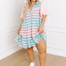 So Plaid To Meet You Shift Dress Curves Image - 1
