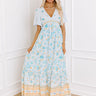 Breezy Blossom Embroidered Maxi Image - 1