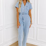 The Nayeli Denim Jumpsuit Image - 1