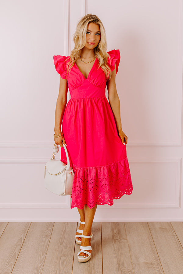 Serene Sip Style Midi Image - 1