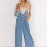 Farmers Market Stroll Denim Jumpsuit Image - 1
