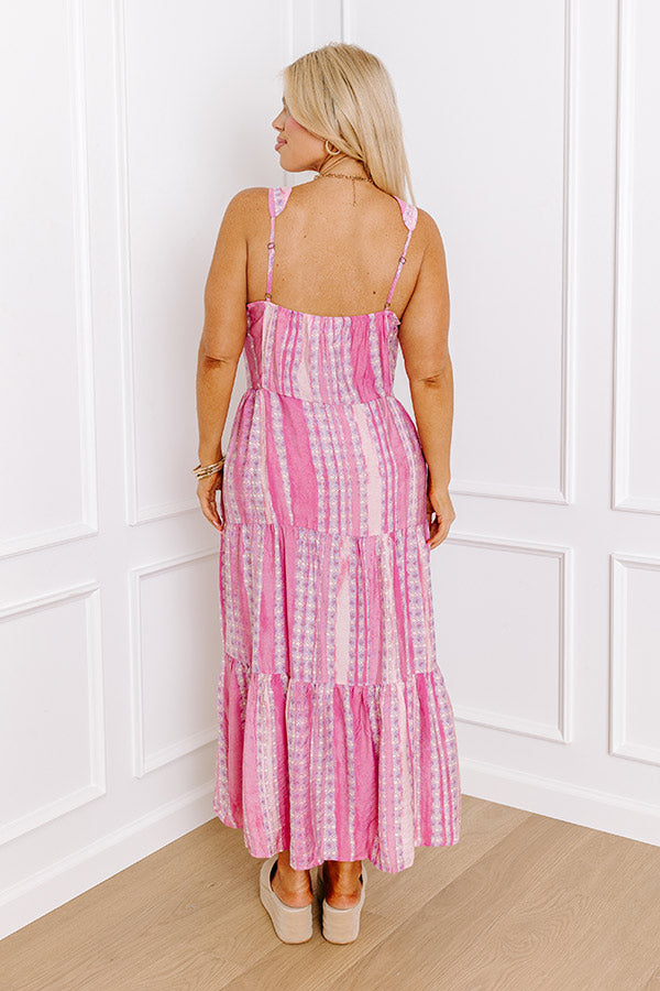 Sunny in Santa Barbara Midi in Blush Curves Image - 3