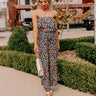 Resort Radiance Floral Jumpsuit Image - 1
