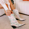 The Delilah Embellished Cowboy Boot in Blush Image - 1