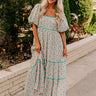 Carefree Moment Maxi Dress in Jade Image - 1