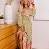 Blooming Meadow Floral Maxi in Pear Image - 1