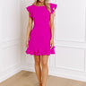 Chic City Girl Mini Dress in Fuchsia Image - 1