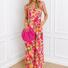 Flower Bomb Linen Jumpsuit Image - 1
