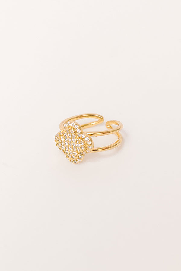 Bring The Sparkle Ring in Gold