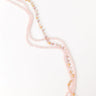 Summer Mirage Layered Necklace in Pink Image - 1