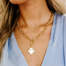Golden Glow Link Necklace Image - 1
