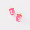Colorful Coastline Earrings in Pink Image - 1