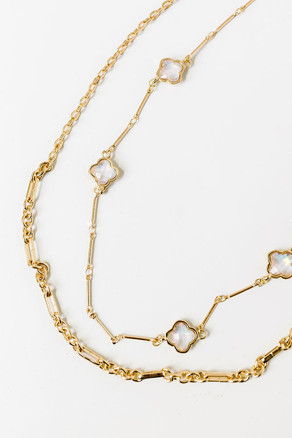 Spotlight Delight Layered Necklace Image - 3