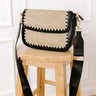 Vacay Ready Woven Crossbody in Black Image - 1