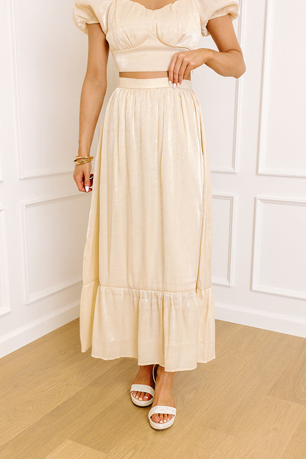 Grace and Glamour Maxi Skirt