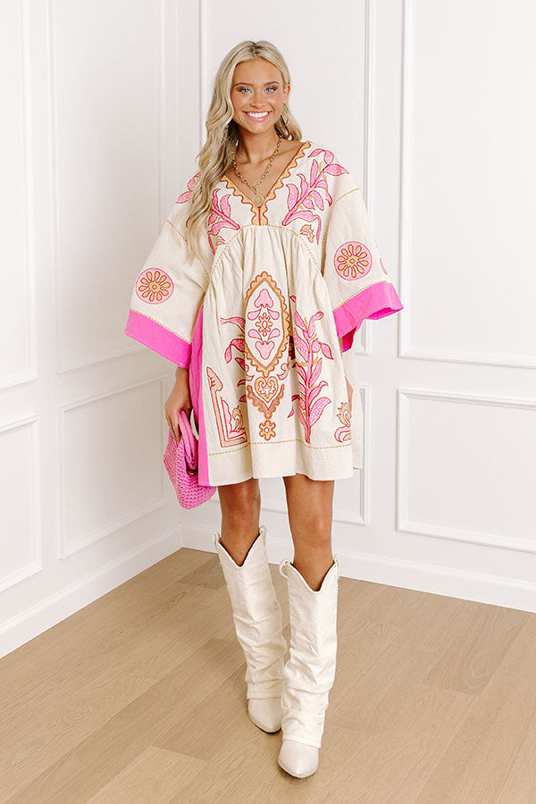 Sweet Meadow Ric Rac Babydoll Dress