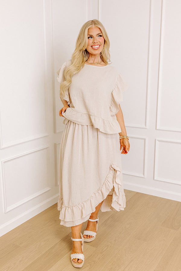 Happy Vacay Shift Top Curves Image - 5