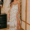 Sunny Disposition Floral Maxi Dress in Cream Image - 1