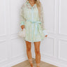 It's In The Details Lace Mini Dress in Mint Image - 1