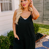 Beach Retreat Romper in Black Curves Image - 1