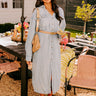 Street Chic Chambray Maxi Dress Image - 1