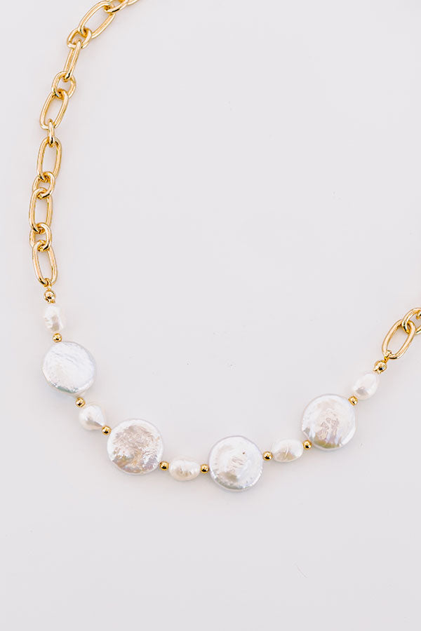 Sea Pearl Gold Chain