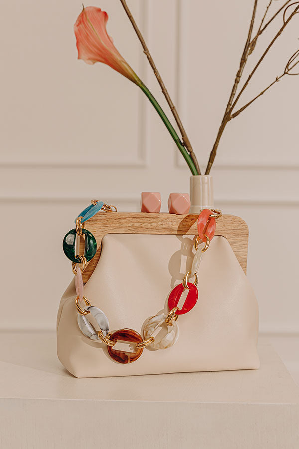 Serene Sip Style Faux Leather Purse Image - 1