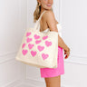 Sweethearts Woven Tote In Natural Image - 1