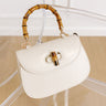 Brunch Voyage Faux Leather Purse In Cream Image - 1