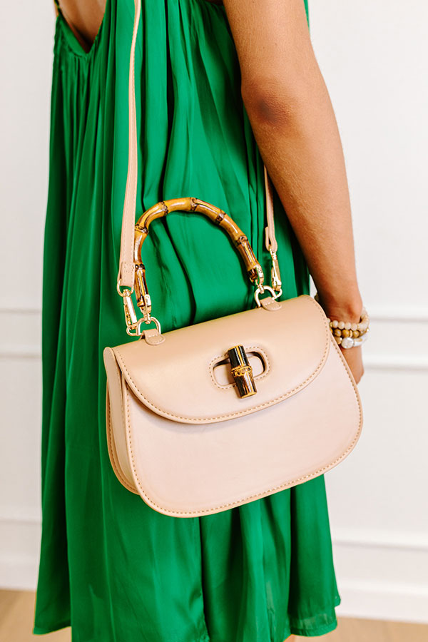 Brunch Voyage Faux Leather Purse In Iced Latte Image - 4