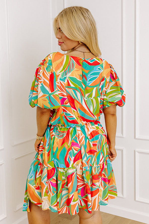 Tonic and Tropics Mini Dress Curves Image - 5