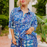 Mykonos Daytrip Satin Button Up Curves Image - 1