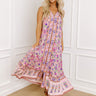 Strolling Through Phoenix Floral Maxi Dress in Pink Image - 1