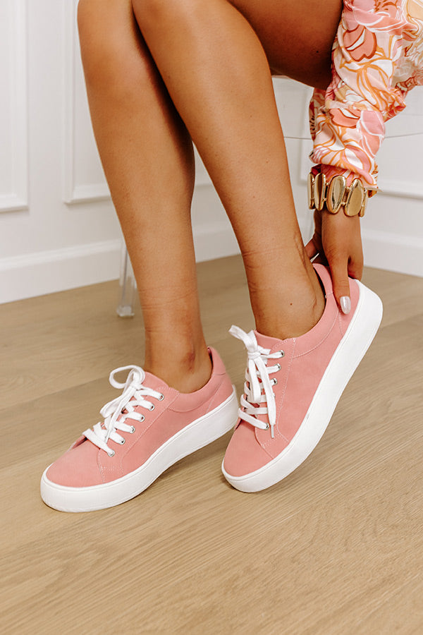 The Tilly Faux Suede Sneaker