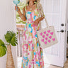 Fun In The Sun Smocked Maxi Dress Image - 1