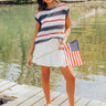 Lake Days Knit Stripe Top Image - 1