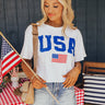 USA Pride Graphic Tee Image - 1