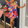 Patio Party Floral Romper Image - 1
