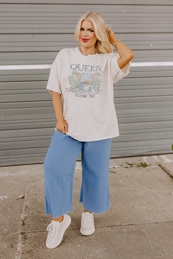 Queen 1980 Tour Graphic Tee Curves Image - 5