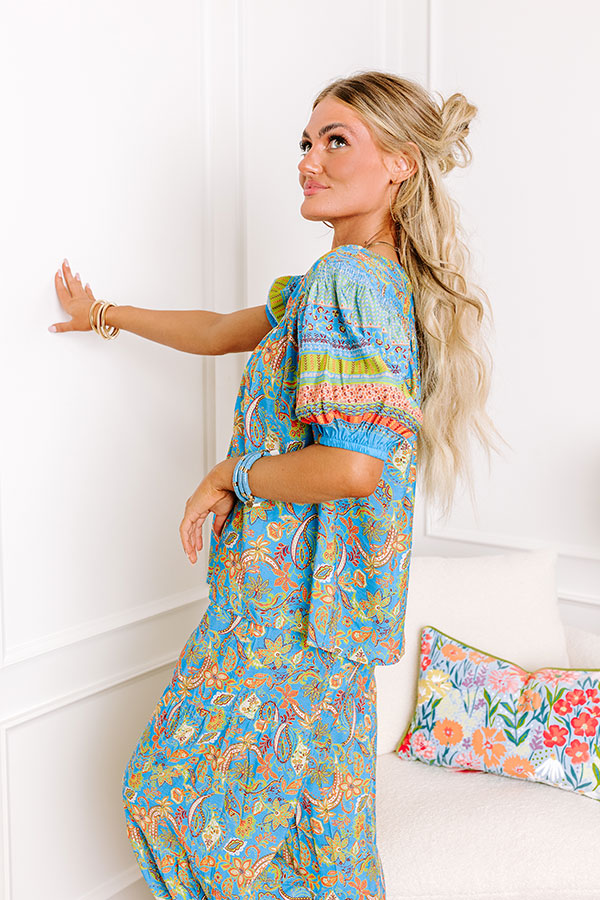 Feeling Boho Floral Shift Top Image - 4