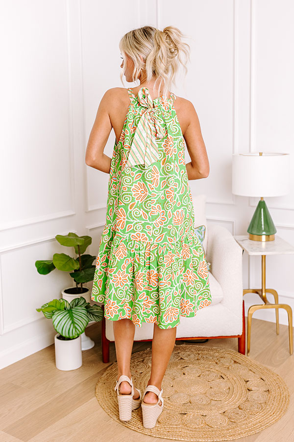 Aruba Cruise Linen-Blend Mini Dress Image - 4