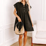 Downtown Dallas Mini Dress in Black Image - 1