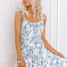 Radiant Romance Linen-Blend Mini Dress Image - 1