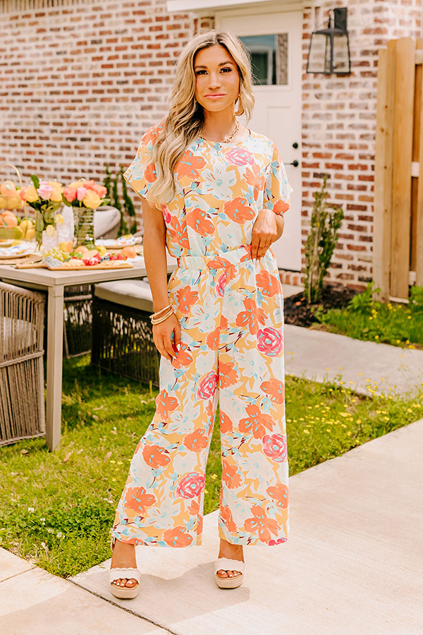 Happy Blooms High Waist Pants Image - 1