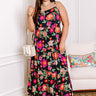 Fabulous Fiesta Floral Maxi Dress Curves Image - 1