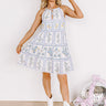 Spring Garden Eyelet Mini Dress Image - 1