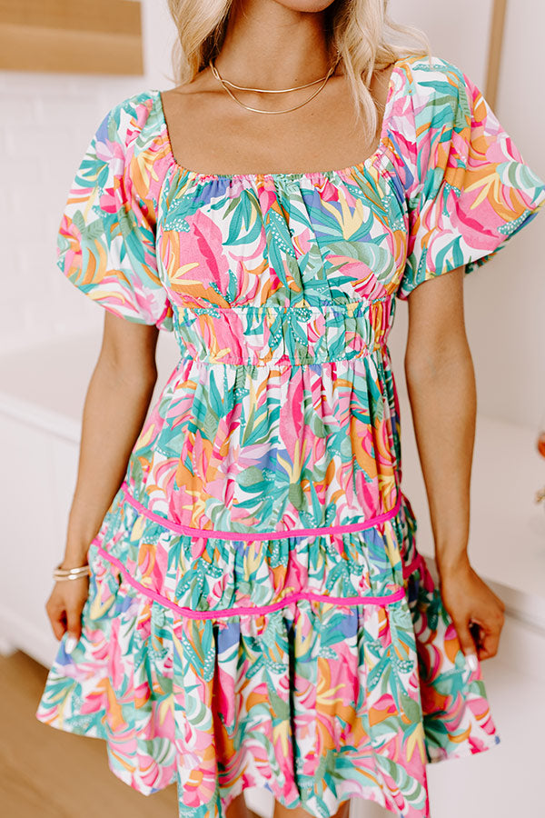 Tropical Dream Mini Dress Image - 5
