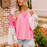 Tucson Market Knit Top in Bubblegum Pink Image - 1