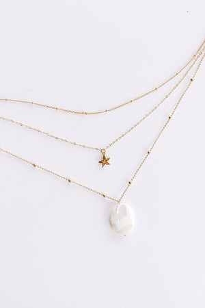 Oceanside Bungalow Layered Necklace